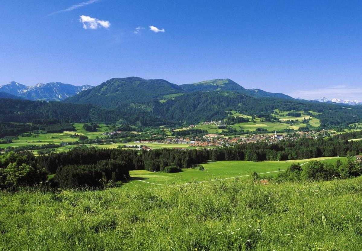 Ferienwohnung Mit Eigener Sauna Wertach Buitenkant foto